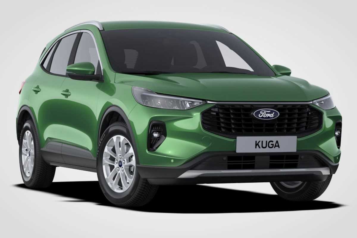 Ford Kuga Titanium 1.5 EcoBoost v zelené Bursting